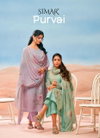 Purvai By Glossy Simar Lawn Cotton Wholesale Dress Material Suppliers In Mumbai
